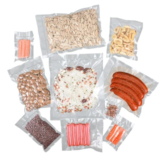 Transparent Food Grade Embossed Plastic Vacuum Sealer Bags Roll for Home Camp Restaurant Freeze