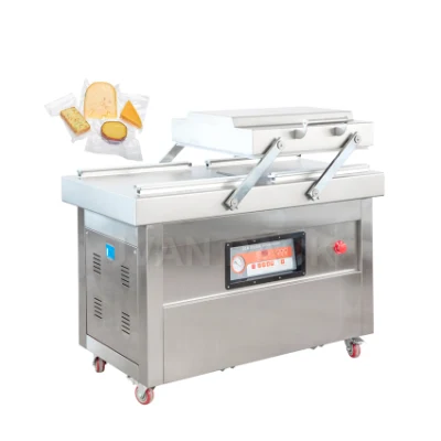 Dz-600/2sb Floor Type Double Chamber Vacuum Food Saver Sealer Sealing Machine Vacuum Bag Packaging Machine